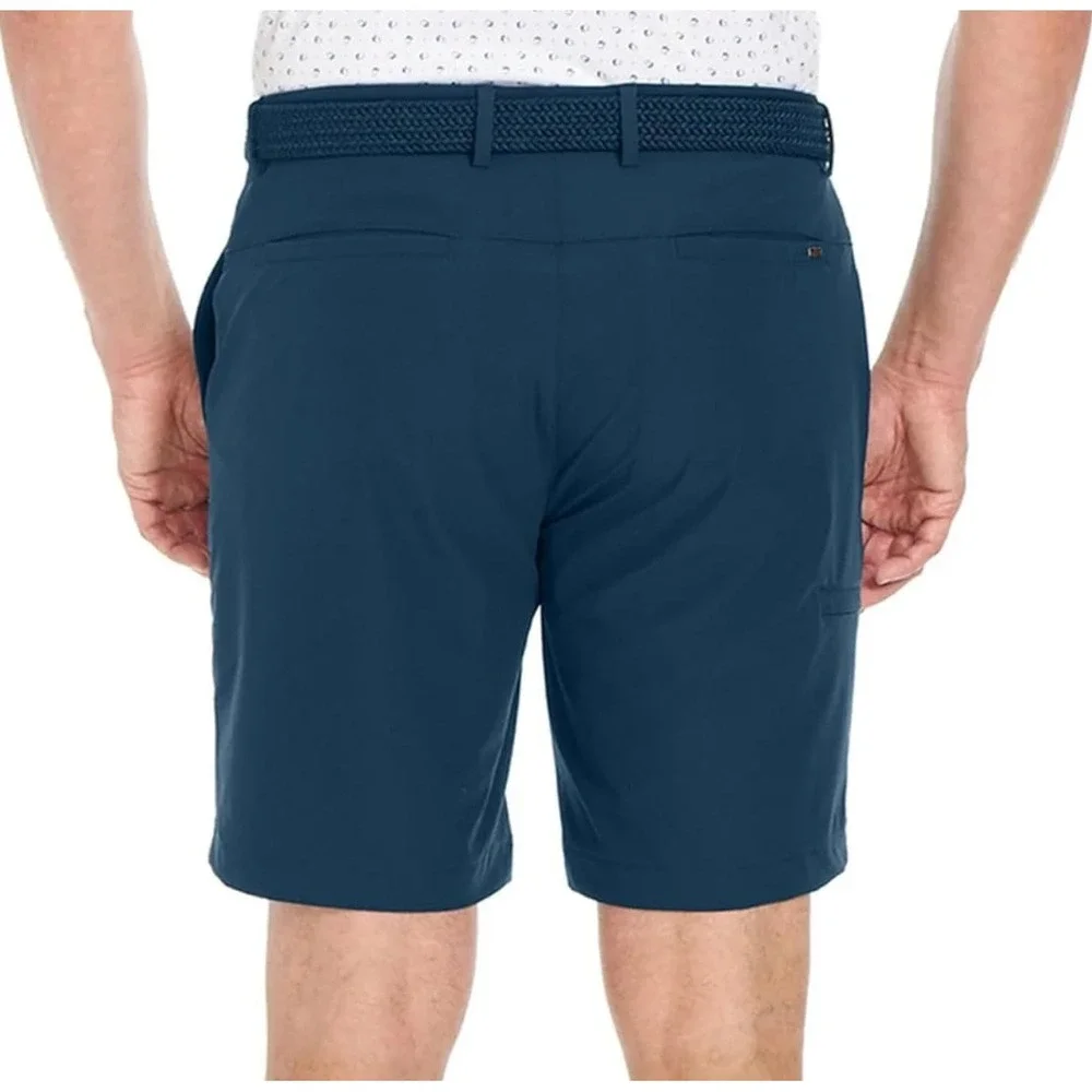 Greg Norman Blue Men's Stretch Golf Shorts 40‎ New Comfort Performance Casual